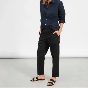 Everlane easy chino pant washed black size 00